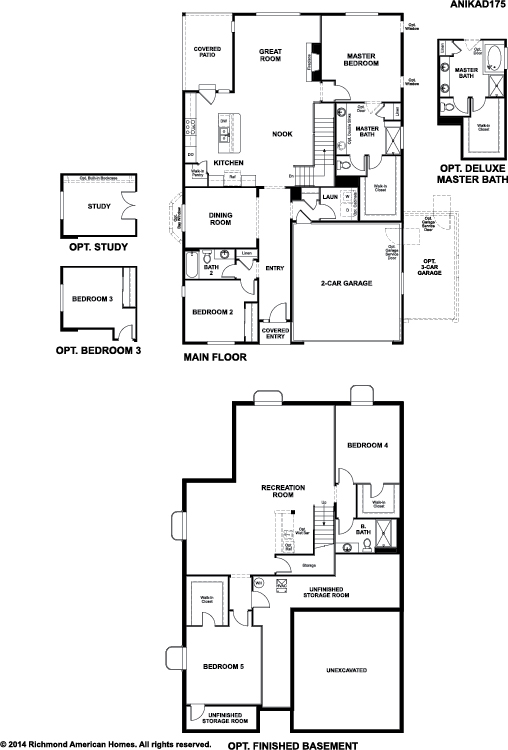 Anika floor plan at Legacy at Meridian Village