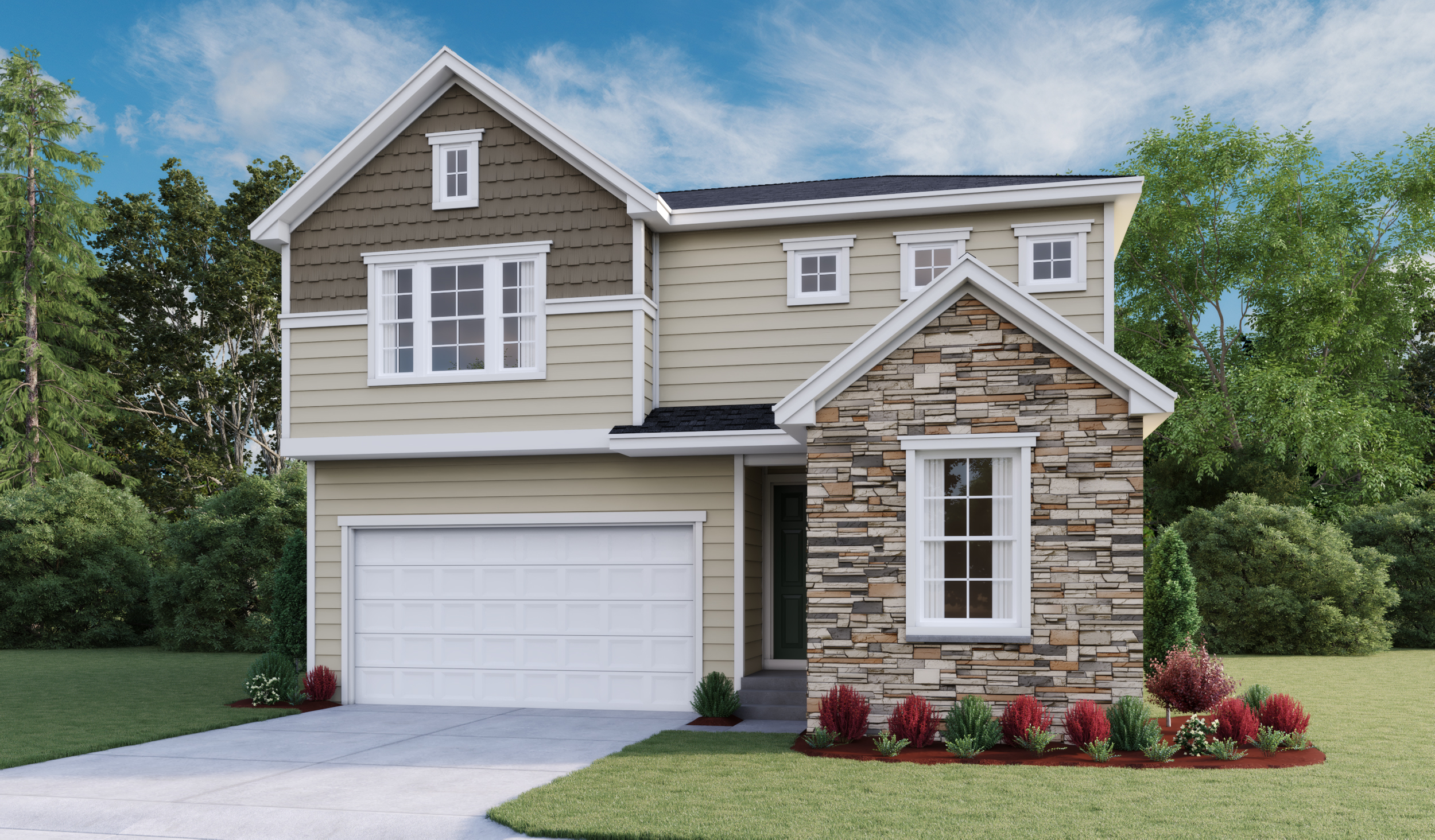 Moonstone floor plan at Seasons at Salem Park | Richmond American Homes