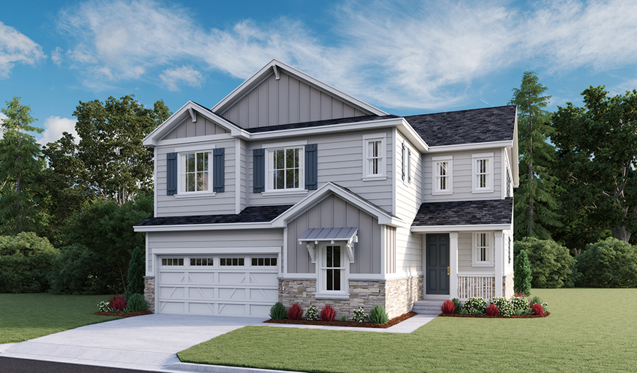 Yorktown floor plan at Ridge at Southshore | Richmond American Homes