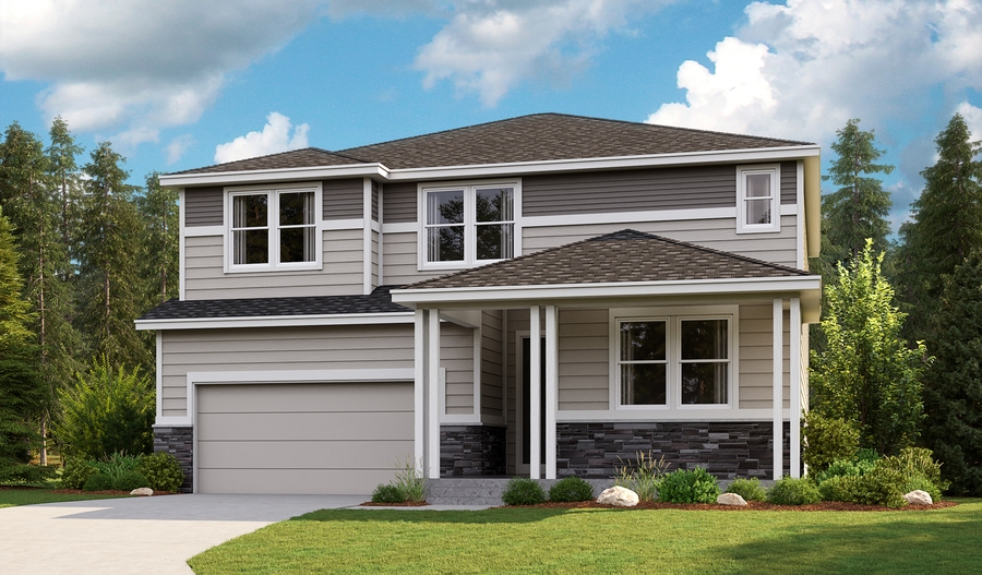 Hopewell floor plan at McCormick Trails | Richmond American Homes