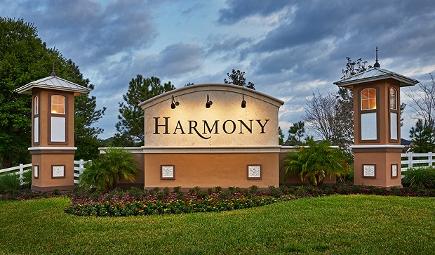 Harmony entry monument