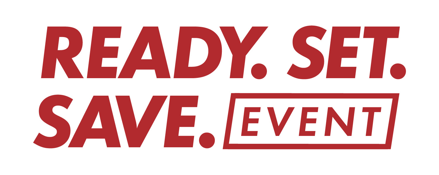 Ready Set Save event logo