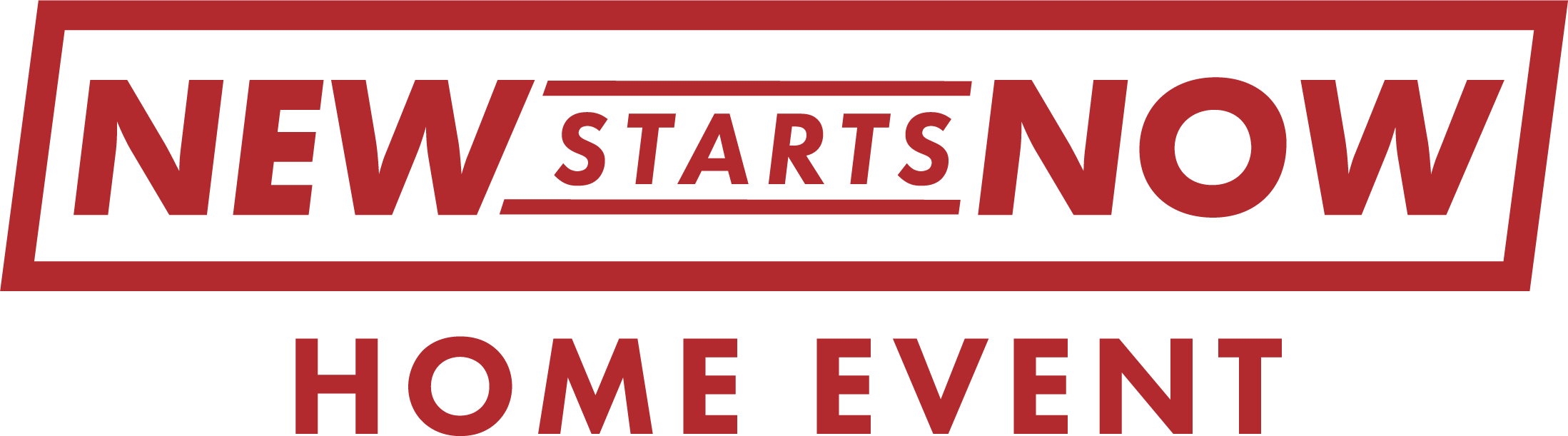 New Starts Now Home Event campaign logo