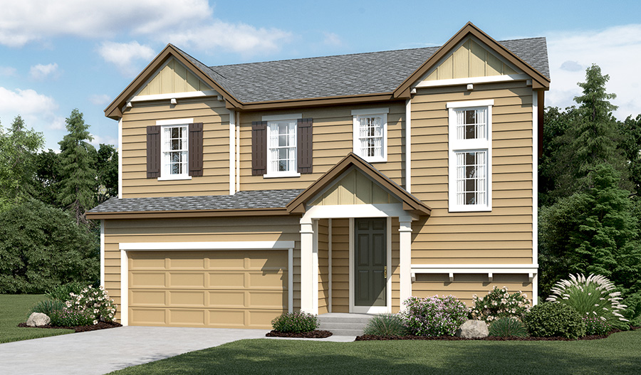 Bedford floor plan at Cobblestone Ranch | Richmond American Homes