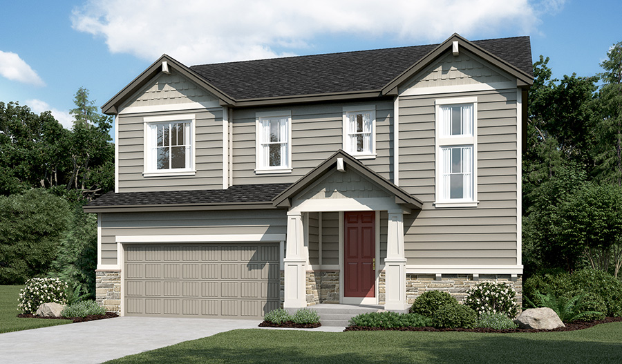 Bedford floor plan at Cobblestone Ranch | Richmond American Homes