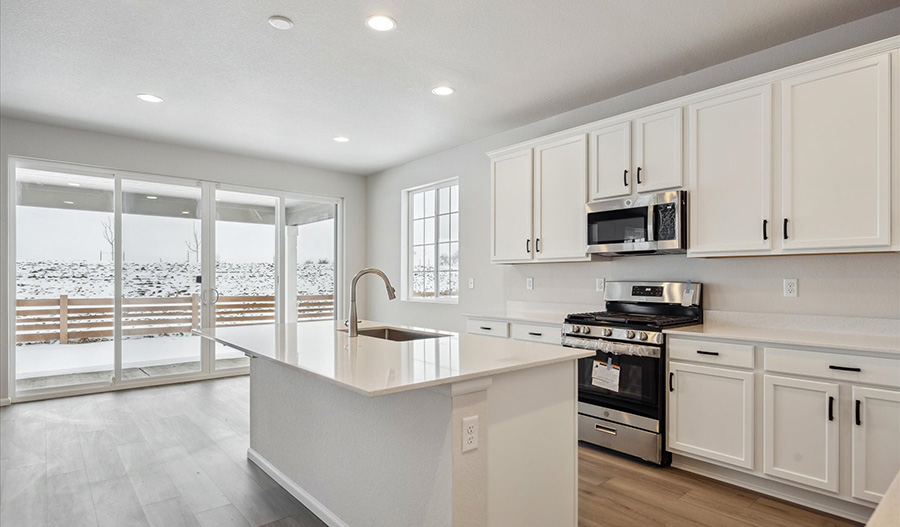 Kitchen of the Moonstone floor plan