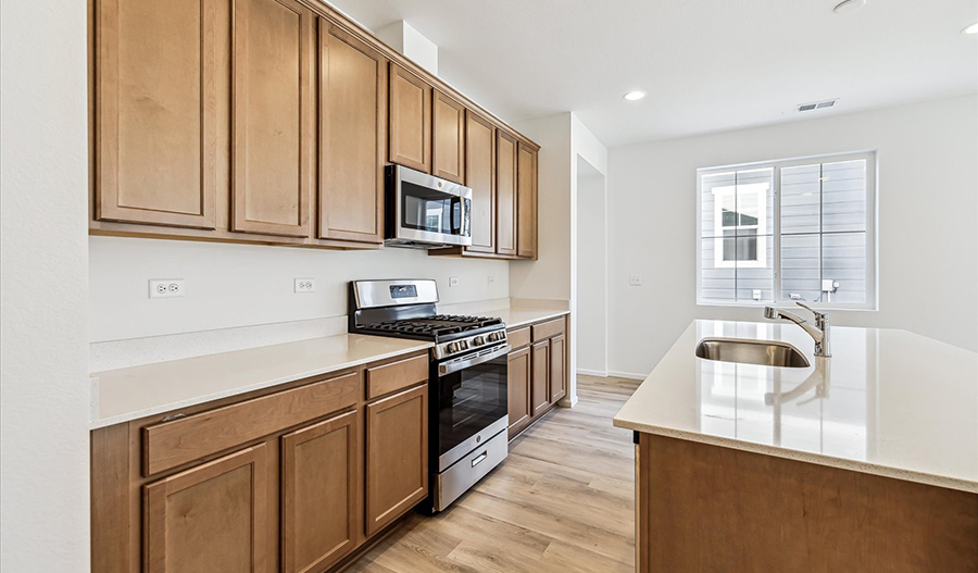 Kitchen of the LynwoodIDuo floor plan