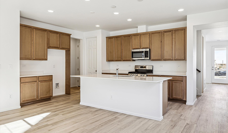 Kitchen of the LynwoodIDuo floor plan