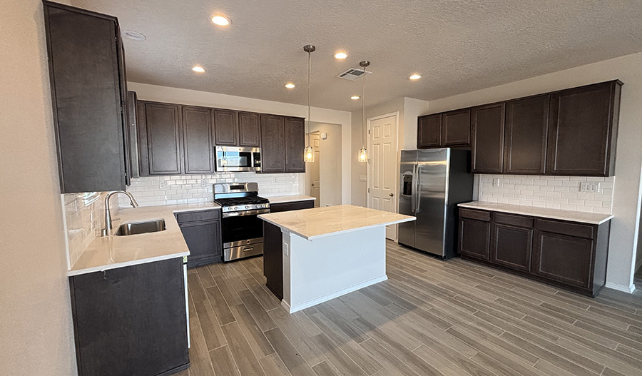 Kitchen of the Peridot floor plan