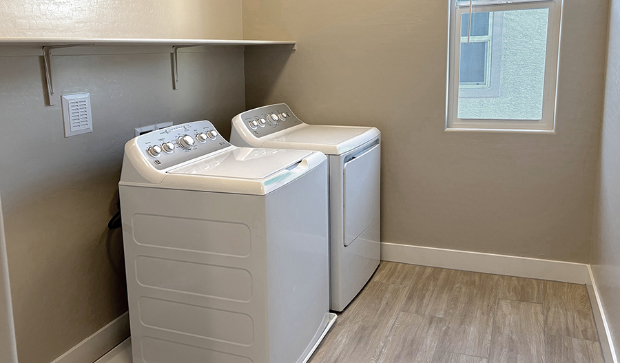 Laundry Room of the Coronado floor plan