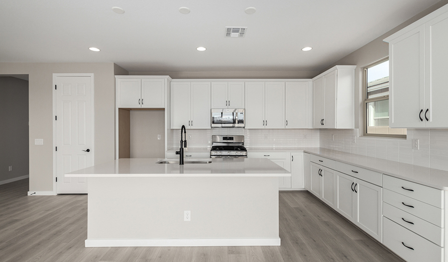 Kitchen of the Agate floor plan