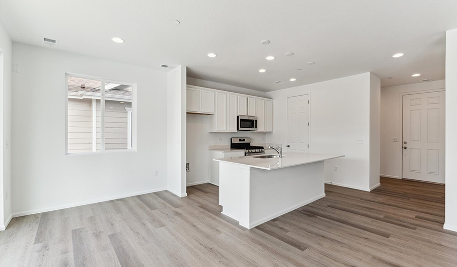 Kitchen of the Coral floor plan