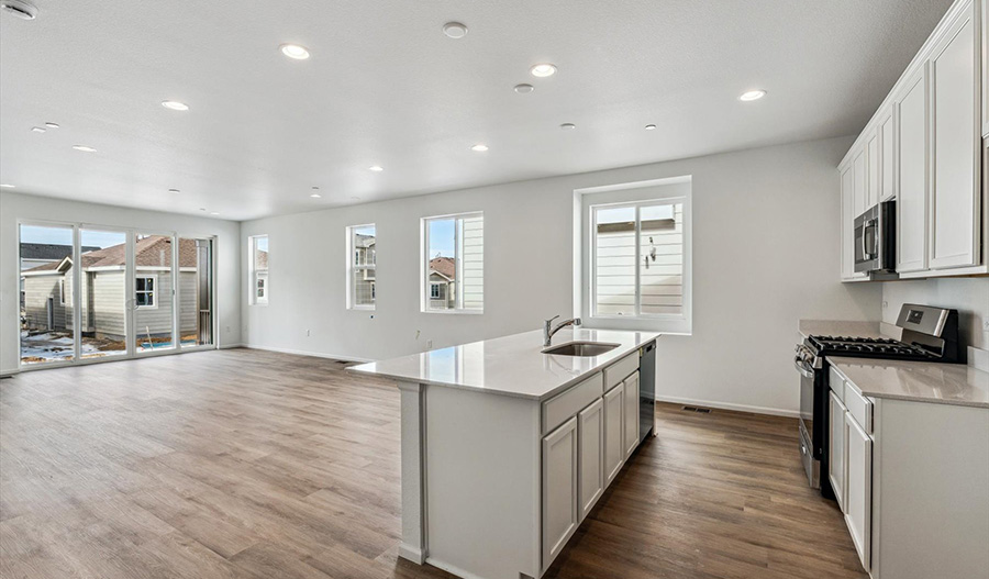 Kitchen of the Alexandrite floor plan