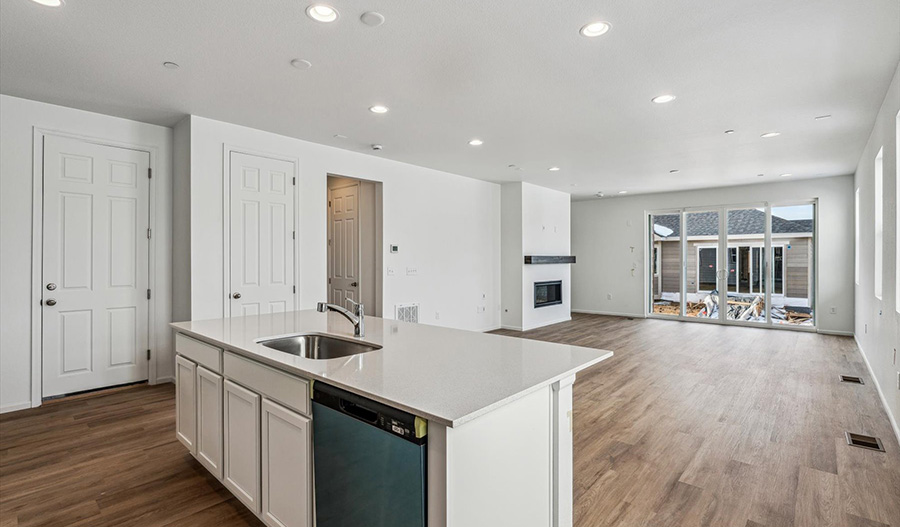 Kitchen of the Alexandrite floor plan