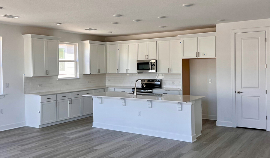 Kitchen of the Agate floor plan