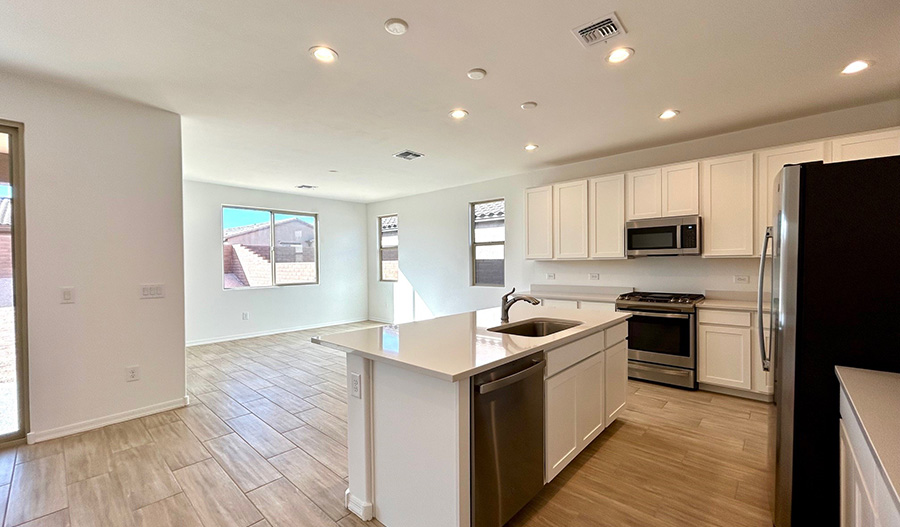 Kitchen of the Copper floor plan