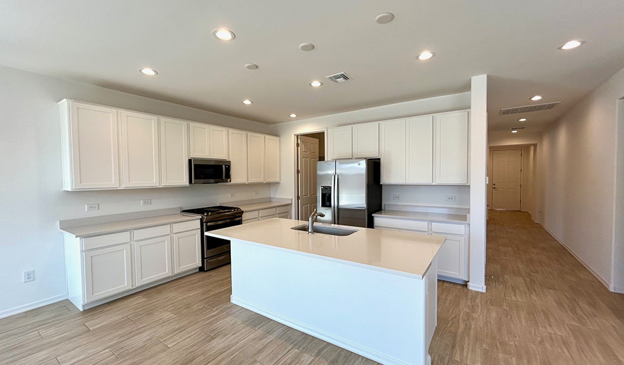 Kitchen of the Copper floor plan