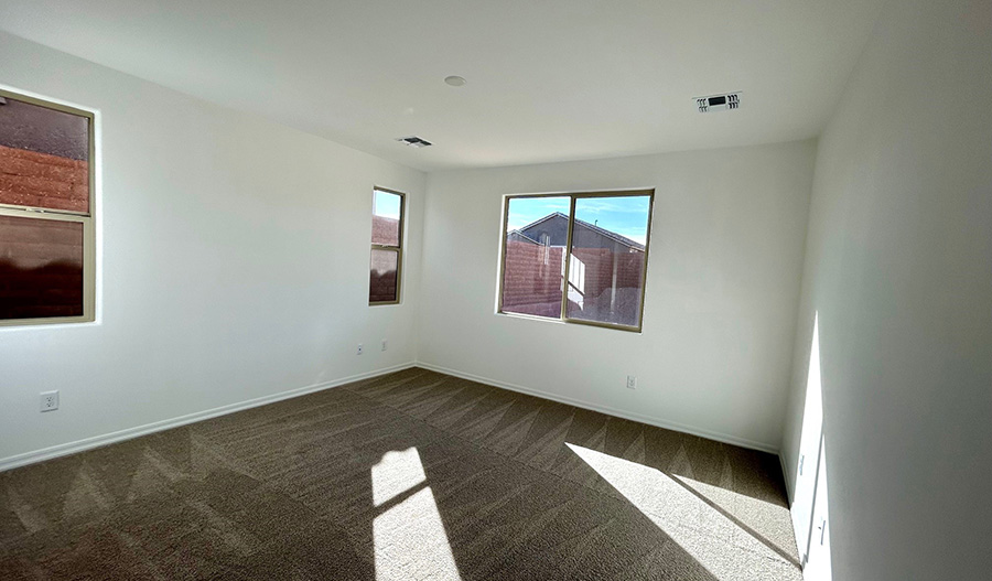 Bedroom of the Copper floor plan