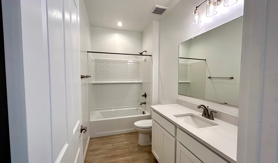 Bathroom of the Copper floor plan