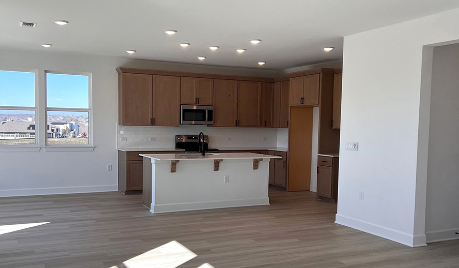 Kitchen of the Moonstone floor plan