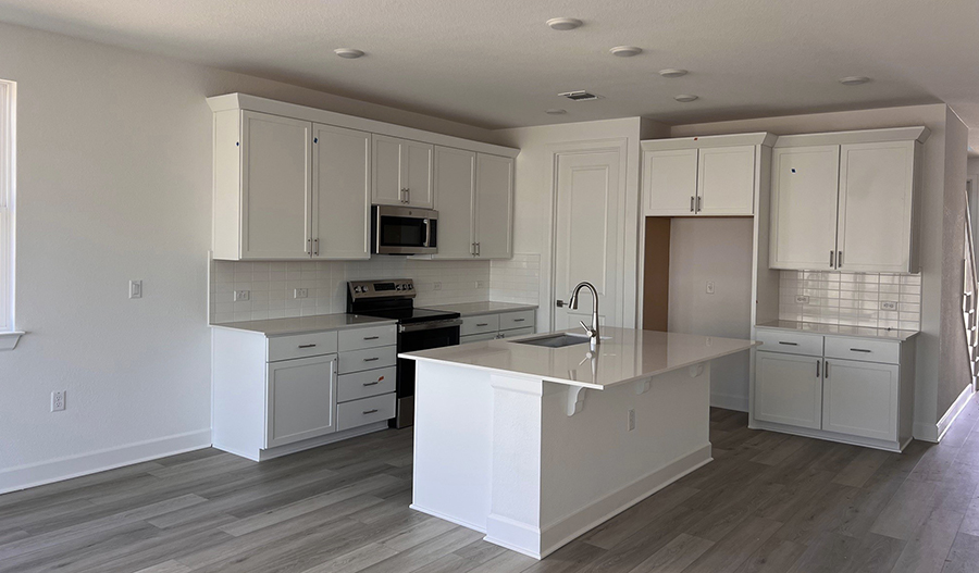 Kitchen of the Elderberry floor plan