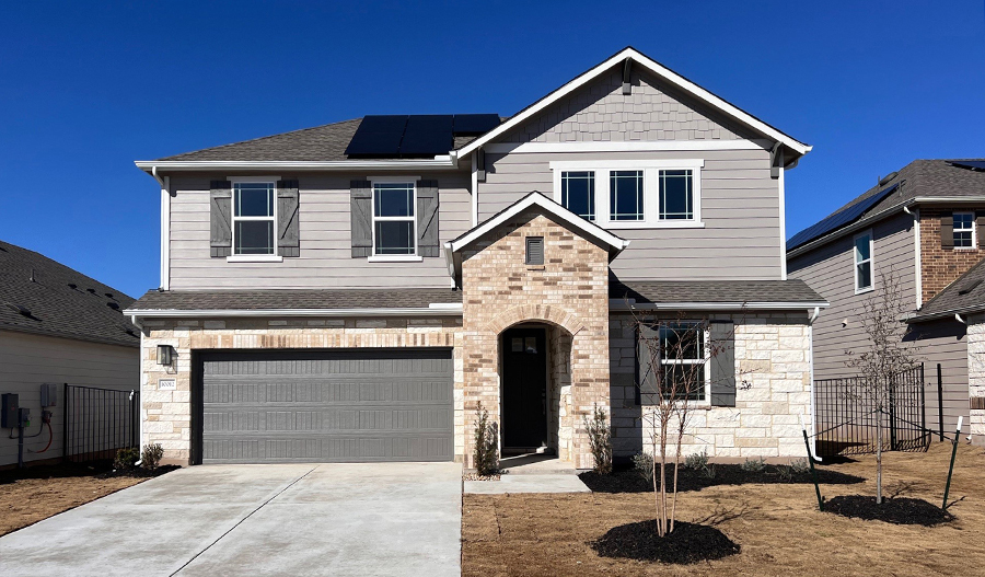 Exterior of the Elderberry floor plan