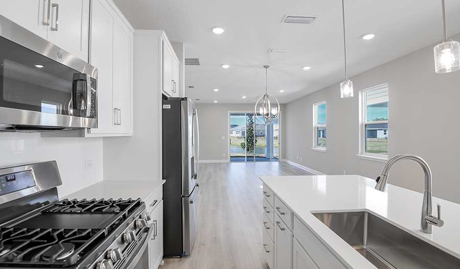 Kitchen of the Beech floor plan