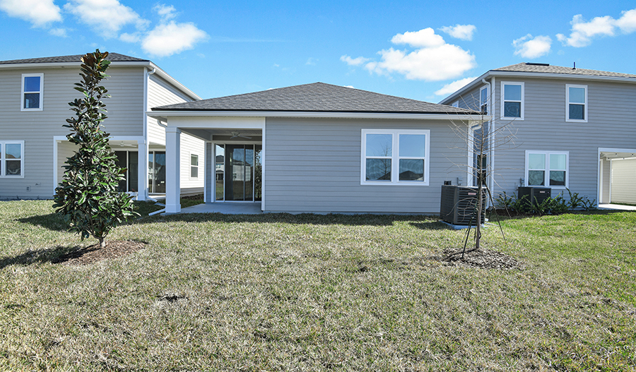 Rear Exterior of the Beech floor plan