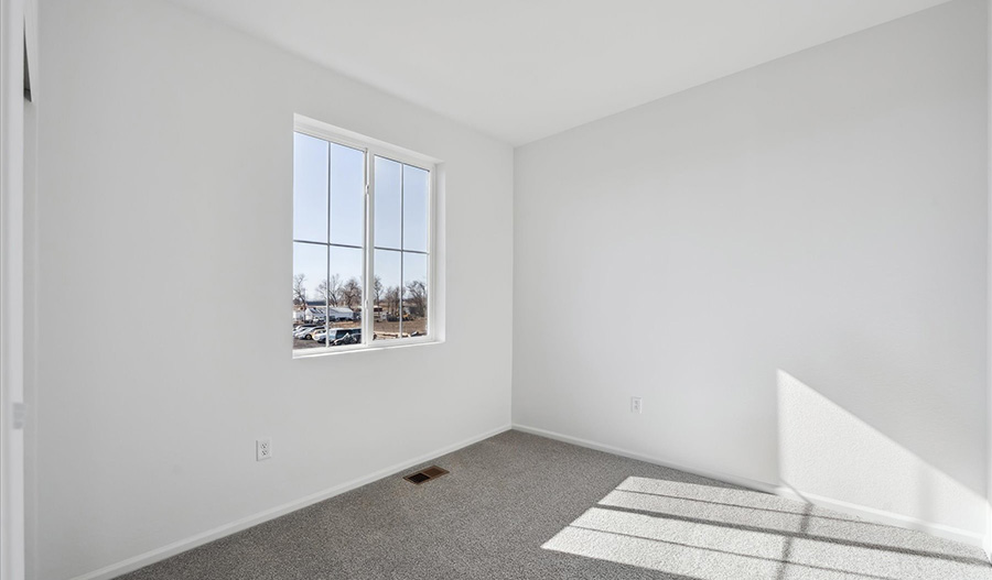 Bedroom of the Chicago floor plan