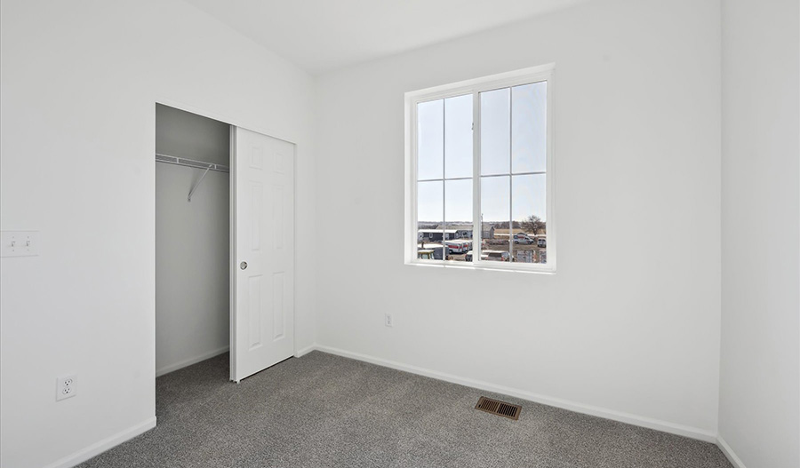 Bedroom of the Chicago floor plan