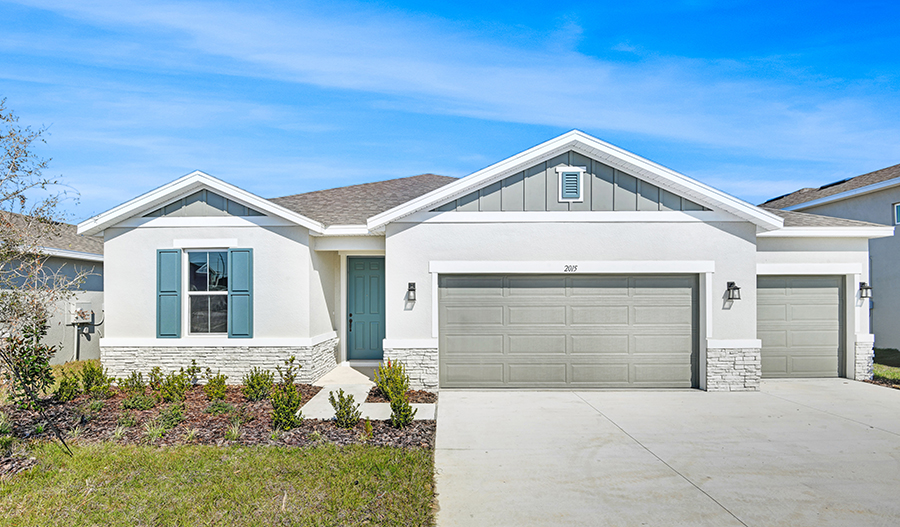 Exterior of the Moonstone floor plan