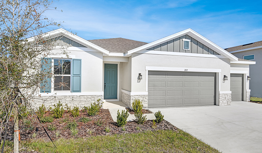 Exterior of the Moonstone floor plan