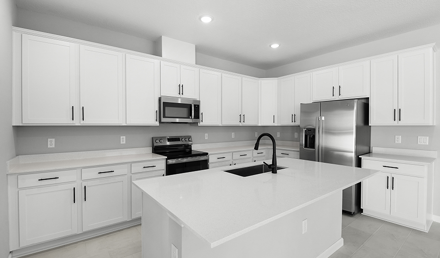 Kitchen of the Moonstone floor plan