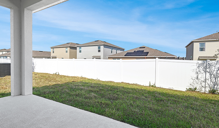 Backyard of the Moonstone floor plan