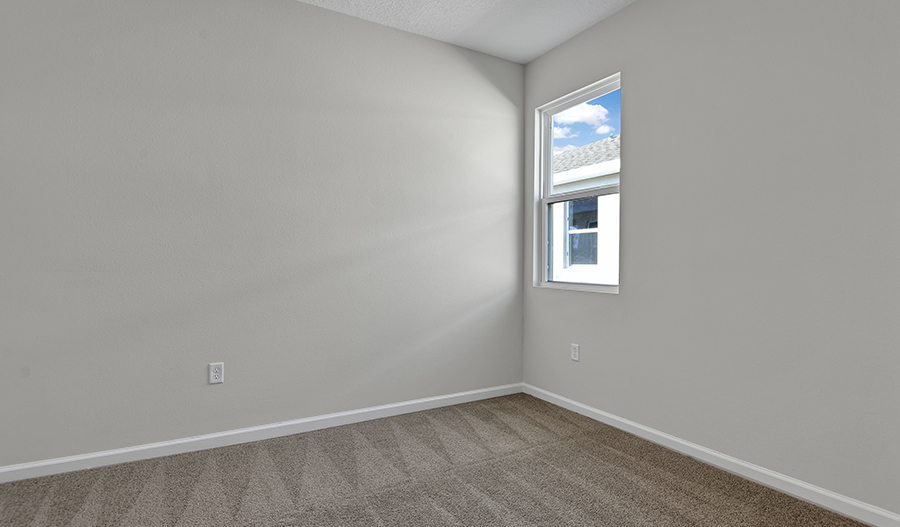 Bedroom of the SLate floor plan