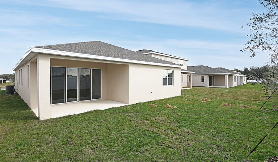 Rear Exterior of the SLate floor plan