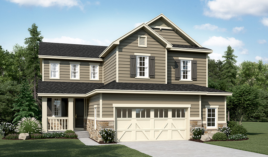 Platte floor plan at Providence Village at Sterling Ranch | Richmond ...