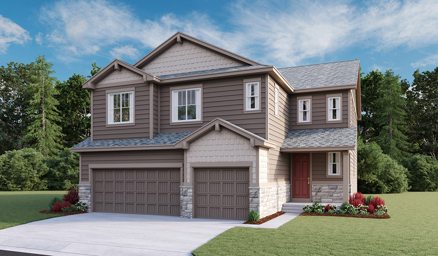 Yorktown floor plan at Barefoot Lakes | Richmond American Homes