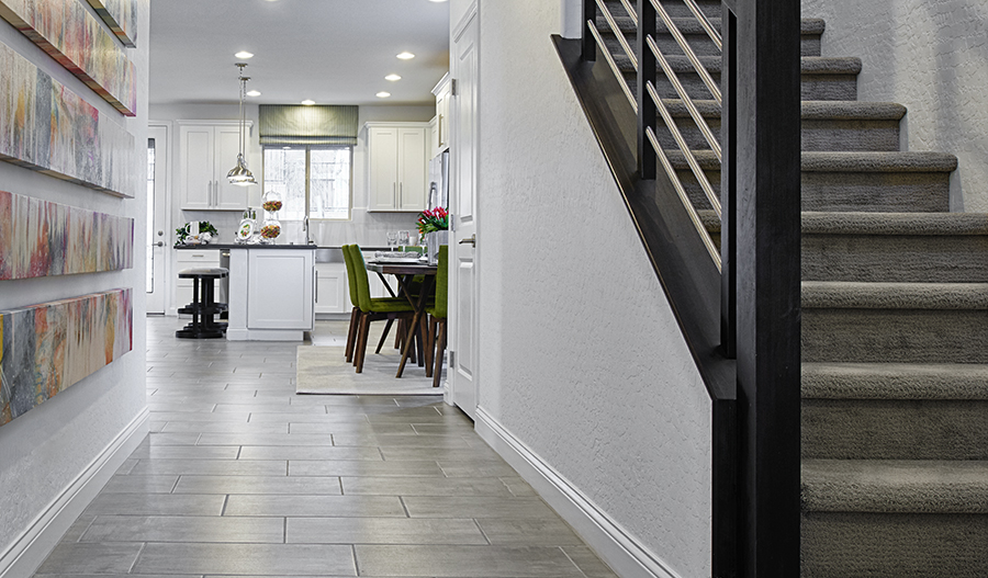 Entry way in the Lawson/Birch floor plan