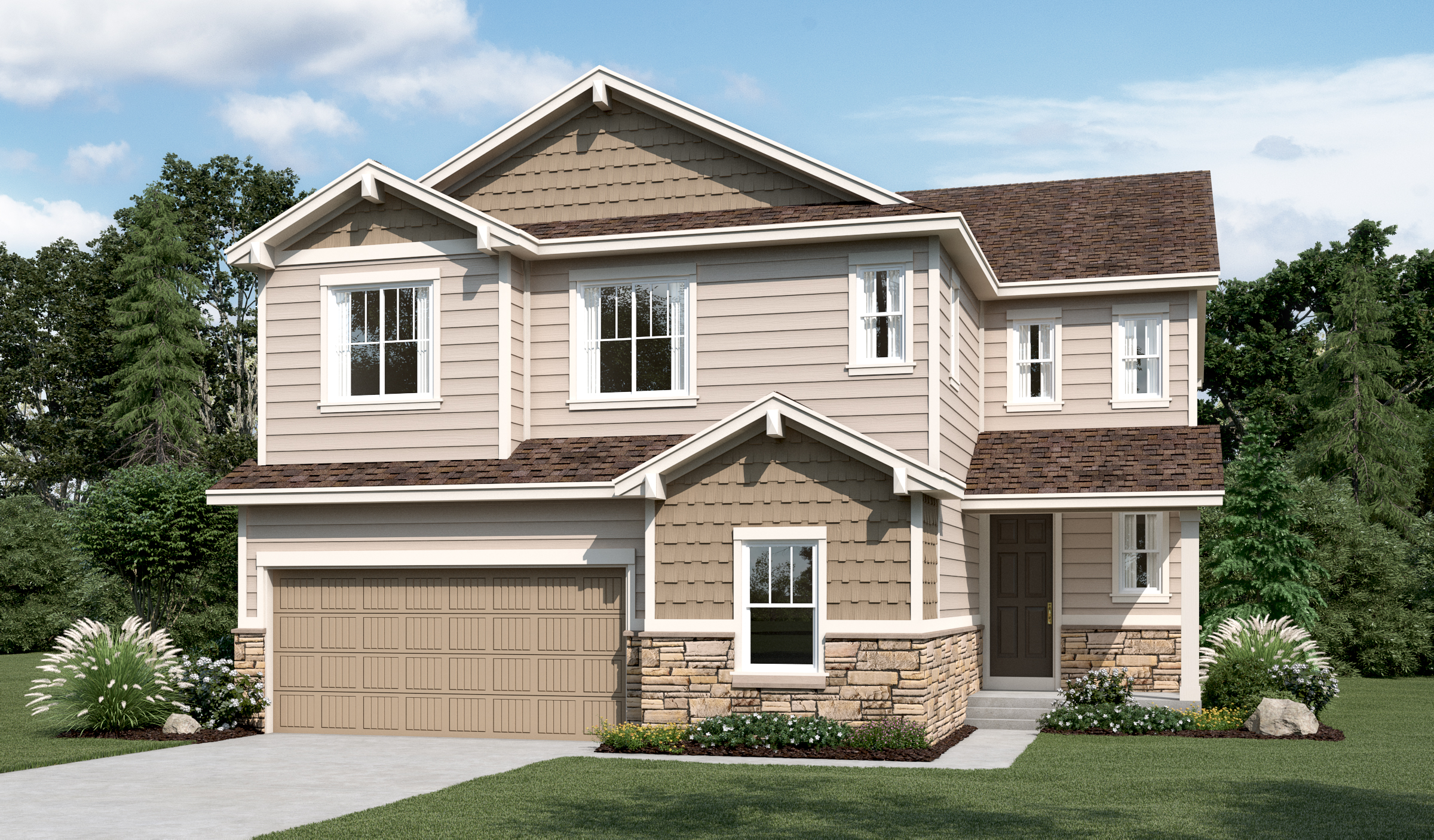 Yorktown floor plan at Terrain | Richmond American Homes