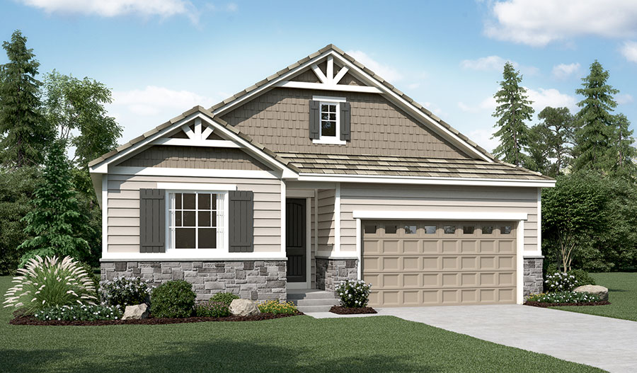 Alcott floor plan at Anthem Highlands Vistas | Richmond American Homes