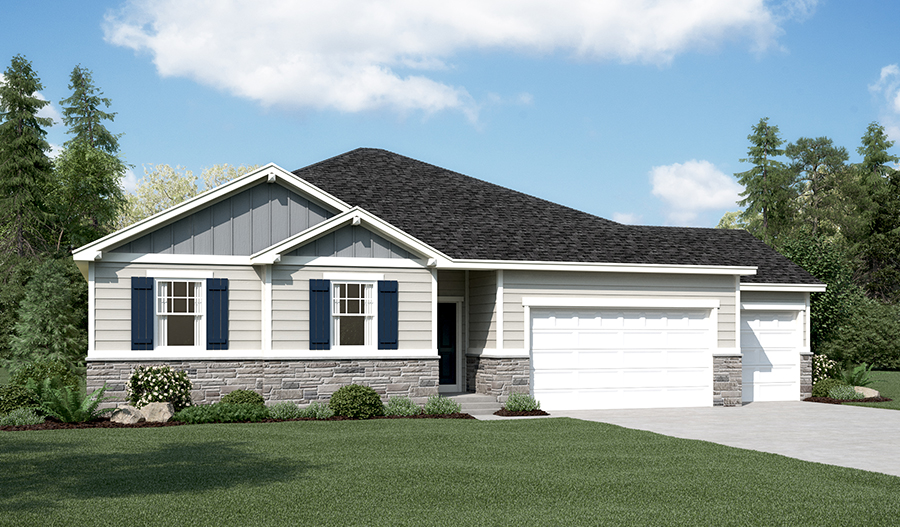 Decker floor plan at Anderson Farms | Richmond American Homes