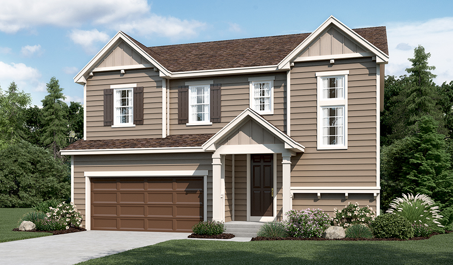 Bedford floor plan at Harvest Junction | Richmond American Homes