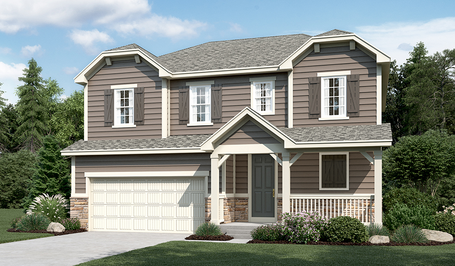 Bedford floor plan at Harvest Junction | Richmond American Homes