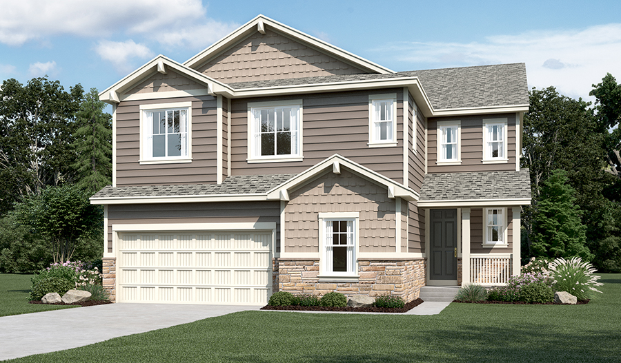 Yorktown floor plan at Harvest Junction | Richmond American Homes