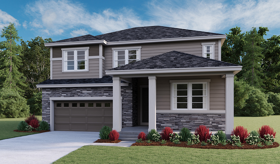 Hopewell floor plan at Sorrel Ranch | Richmond American Homes