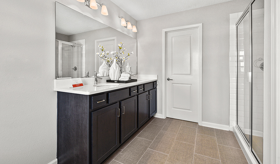 Owner's bathroom of the Moonstone plan in JAX