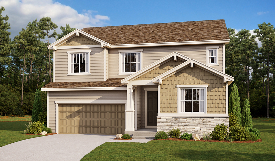 Hopewell Floor Plan At Oak Neighborhood At Copperleaf 