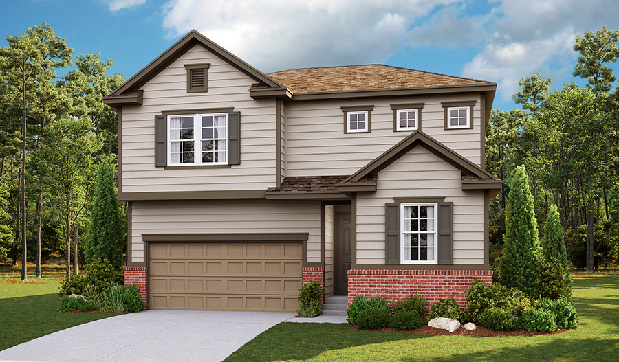 Moonstone floor plan at The Ridge at Harmony Road | Richmond American Homes