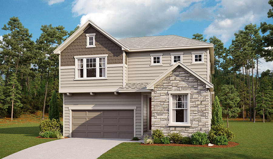 Moonstone floor plan at The Ridge at Harmony Road | Richmond American Homes